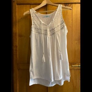 Embroidered Tank
